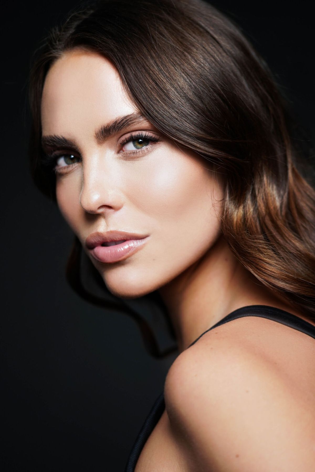 Portrait of a client with clear, even-toned skin