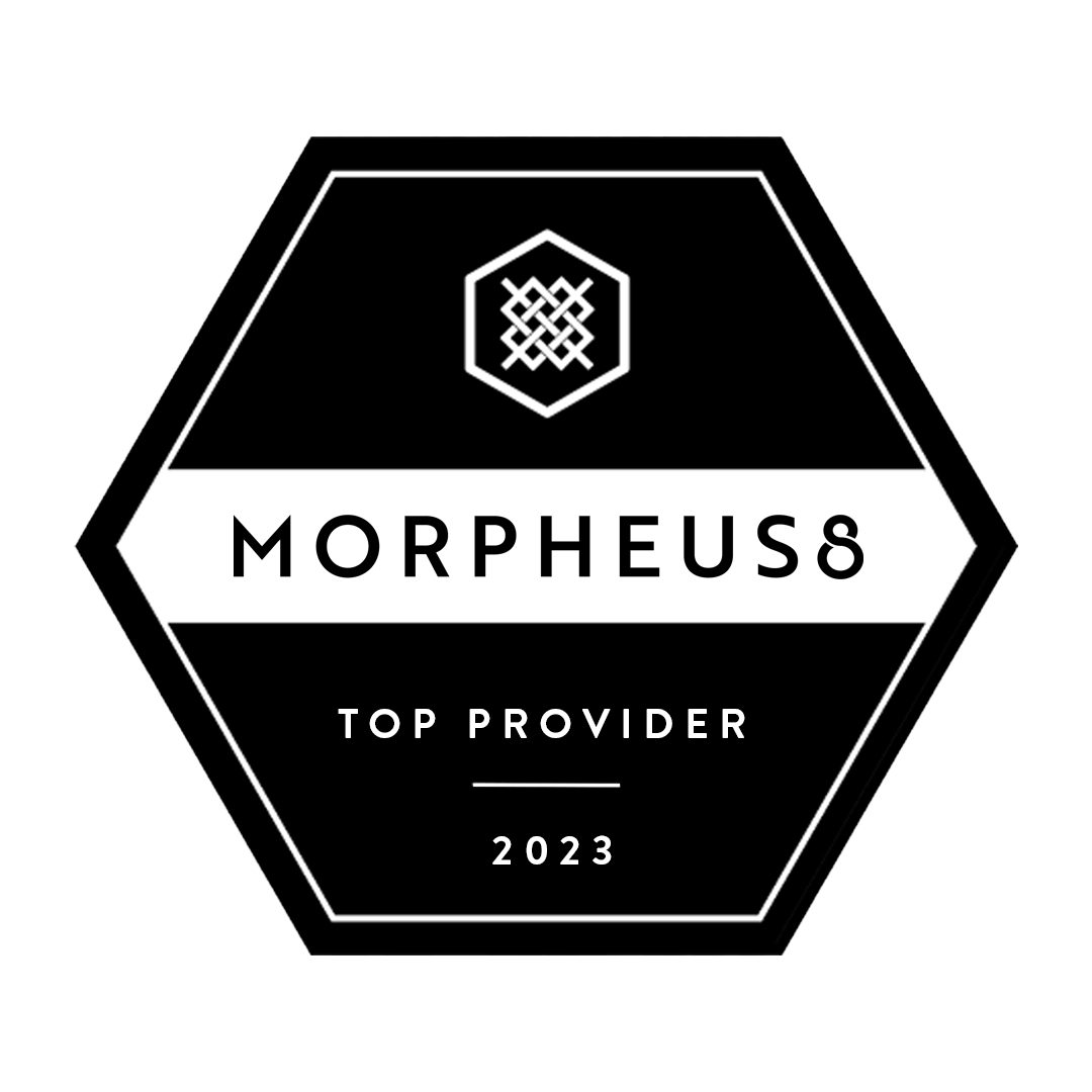 Morpheus8 Top Provider 2023 badge